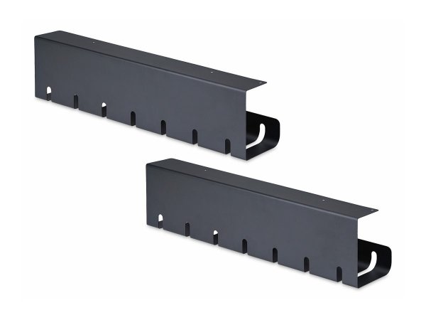 StarTech.com Under Desk Cable Management Tray Black - Cavo - KVM