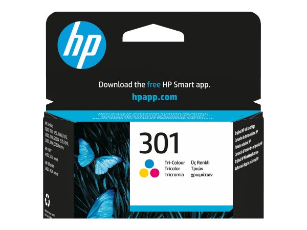 HP DeskJet 301 - Cartuccia di inchiostro Originale - Cartuccia 3 / 4 colori, Ciano, Magenta, Giallo