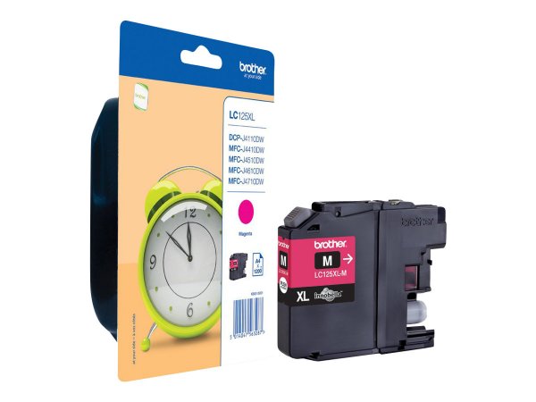 Brother Cartridge Lc-125Xlybp Blister Yellow 1 - Originale - Cartuccia di inchiostro