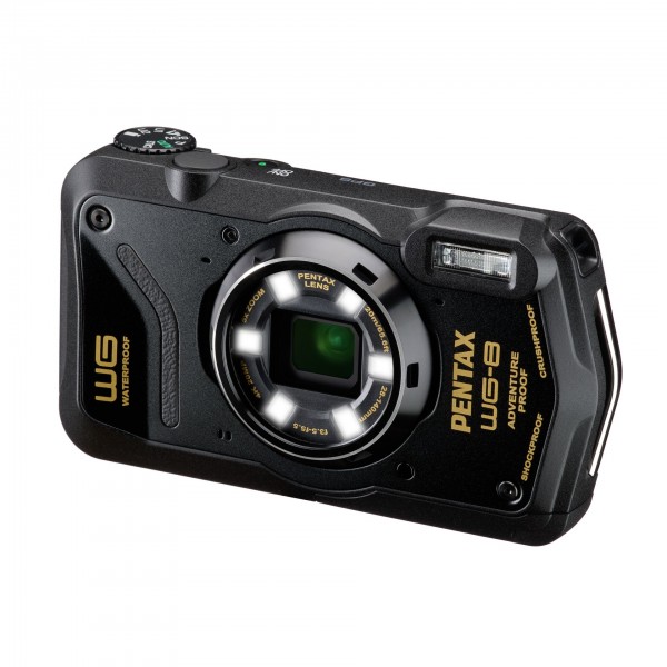 Pentax WG-8 - - 1/2.3" - CMOS - 5x - 4K Ultra HD - Grün - Macchina fotografica digitale - 20 Mp