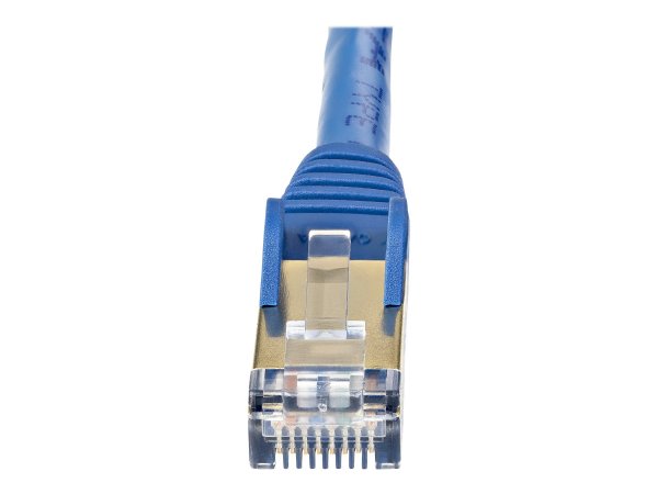 StarTech.com Cavo di rete Ethernet RJ45 CAT6a da 5m - Blue - 5 m - Cat6a - S/UTP (STP) - RJ-45 - RJ-