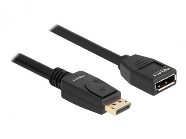Delock Cavo prolunga DisplayPort 1.2 4K 60 Hz 5 m - 5 m - DisplayPort - DisplayPort - Maschio - Femm