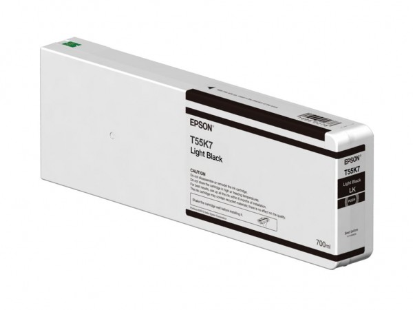 Epson Tintenpatrone UltraChrome HDX/HD light black T 55K7 - Originale - Cartuccia di inchiostro