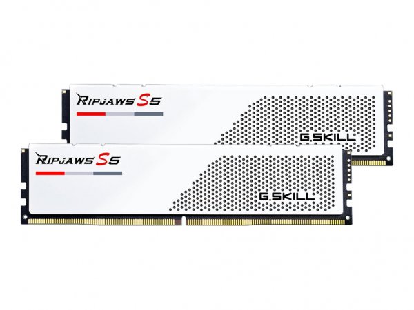 G.Skill Ripjaws F5-5200J3636D32GX2-RS5W - 64 GB - 2 x 32 GB - DDR5 - 288-pin DIMM - Bianco