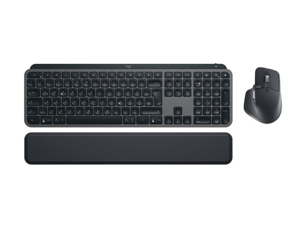 Logitech Mx Keys Combo Bus Gen 2 Graphite CH - Tastiera - 8000 dpi