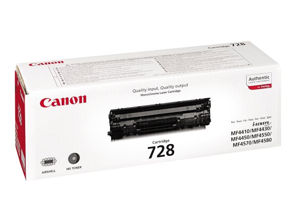 Canon Toner 3500B002 728 2 schwarz - Originale - Unità toner