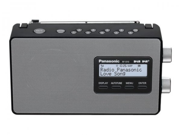 Panasonic Radio Portatile FM/DAB+ - Batteria/Corrente RF-D10 - Personale - Digitale - DAB - DAB+ - F