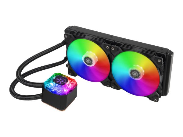 SilverStone Ice Gem 280 - Prozessor-Fluessigkeitskühlsystem - Kühlergroesse mm - fuer LGA1156 - 23,4