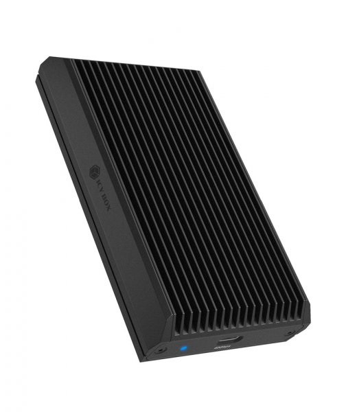 ICY BOX Geh. für NVMe M.2 Ssd zu Type-C USB 4 - Alloggiamento - Dissipatore