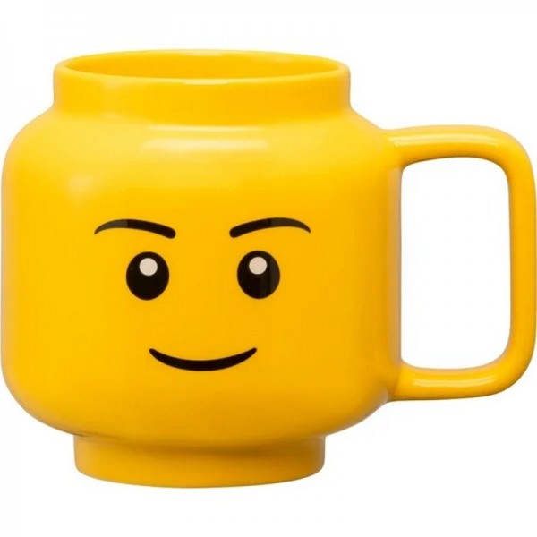 LEGO Keramiktasse Boy gelb