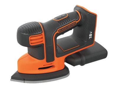 Black & Decker BDCDS18N - Levigatrice a delta - Nero - Arancione - 12000 Giri/min - 79,2 dB - 68,2 d