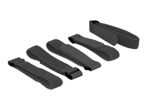 Delock 18704 - Nero - 20 mm - 300 mm - 5 pz