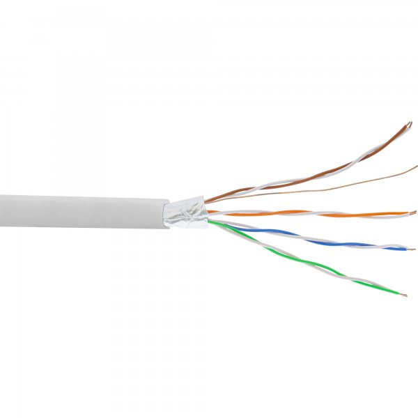 InLine Cavo telefonico a 8 conduttori - 8x2x0,6mm - per posa - matassa da 100m