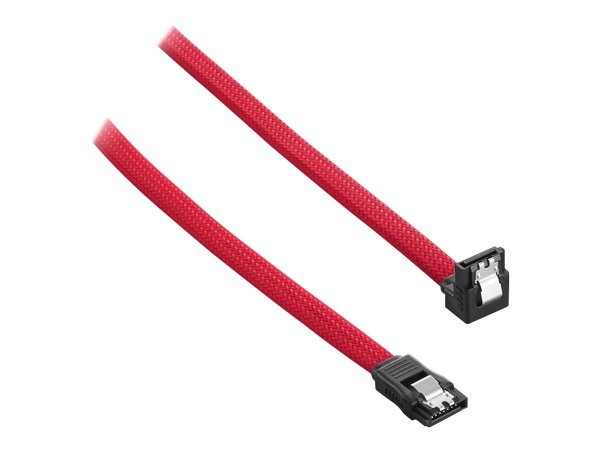 cablemod CM-CAB-RSAT-N30KR-R - 0,3 m - SATA III - Femmina/Femmina - Rosso - Dritto - Destra