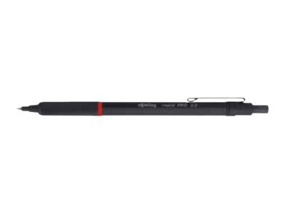 rOtring 1904260 - Penna retrattile a clip - Nero - Metallo - 2 mm