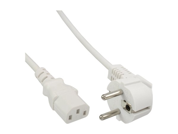 InLine Cavo alimentazione - Spina Tedesca CEE-7/7 90° a Presa IEC-320-C13 - 3m