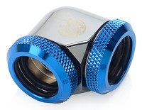 Bitspower International Adapter 90 Grad 16mm AD Hardtube auf - schwarz