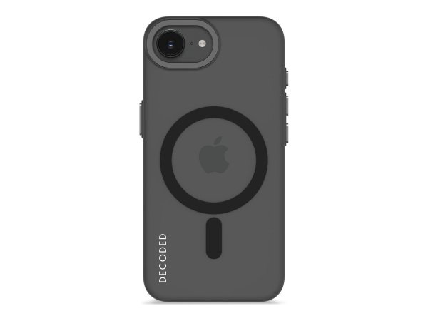 Decoded Recycled Plastic Backc. iPhone 16e Transparent Black