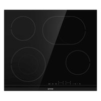 Gorenje ECT643BCSC - Nero - Da incasso - 60 cm - Ceramica - Vetro-ceramica - 4 Fornello(i)