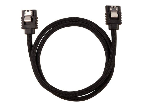Corsair CC-8900252 - 0,6 m - SATA III - Maschio/Maschio - Nero - Dritto - Dritto