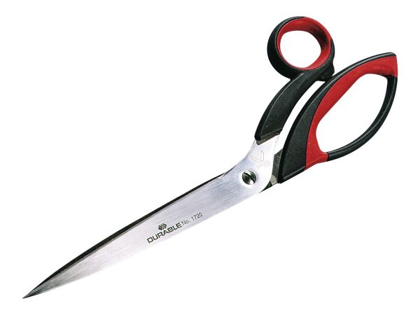 Durable 172001 - Adulto - Taglio a zig zag - Singolo - Nero - Rosso - Acciaio inox - Universale