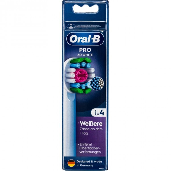 Braun Aufsteckbürsten Pro 3D White 4er