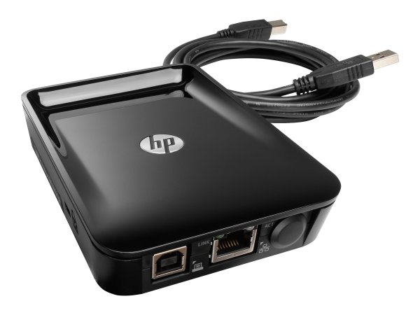 HP Accessorio Jetdirect LAN - Nero - Business - LAN Ethernet - IPv4/IPv6: Apple Bonjour® compatible