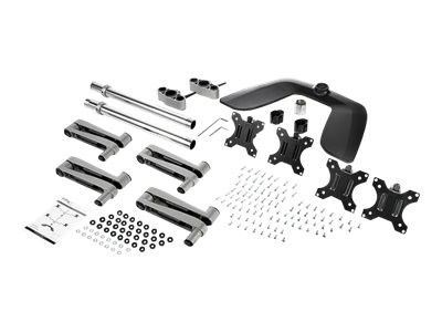 StarTech.com Supporto per Quattro Monitor - Braccio Articolato - Acciaio e Alluminio - Libera instal