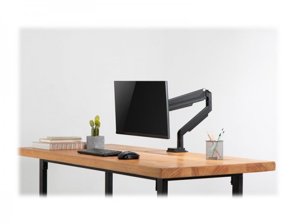 DIGITUS Supporto per monitor singolo - 32" - 9 kg - Morsa - 9 kg - 38,1 cm (15") - 81,3 cm (32") - 1