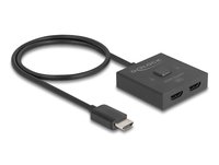 Delock HDMI Switch 2 auf 1 bidirektional 8K - Interruttore