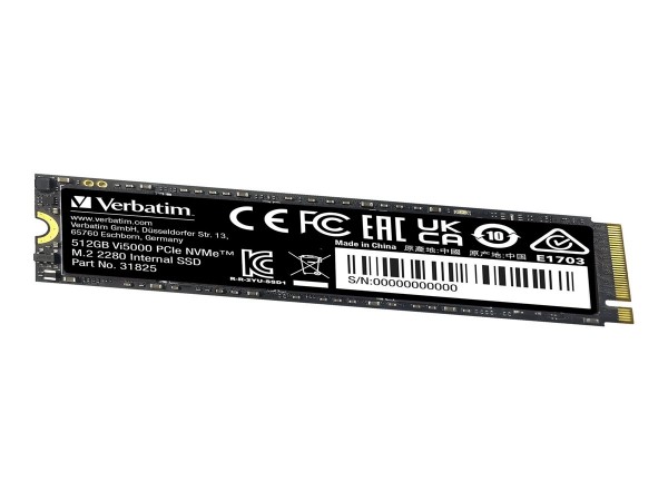 Verbatim Vi5000 - 512 GB - M.2 - 5000 MB/s