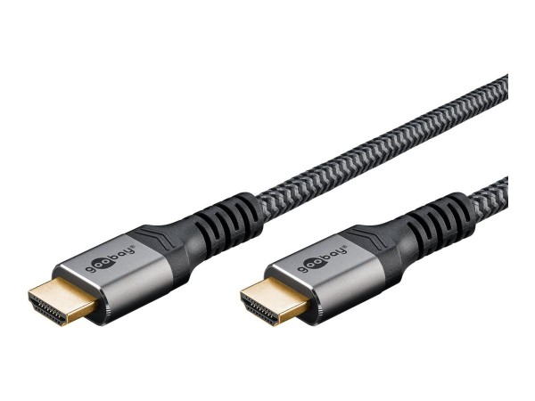 Goobay High Speed HDMI Kabel sw-si 4Ka60Hz - Cavo - Digitale/display/video