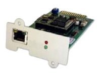 ONLINE USV DW7SNMP30 - Interno - Cablato - Ethernet - 100 Mbit/s - Verde - Argento