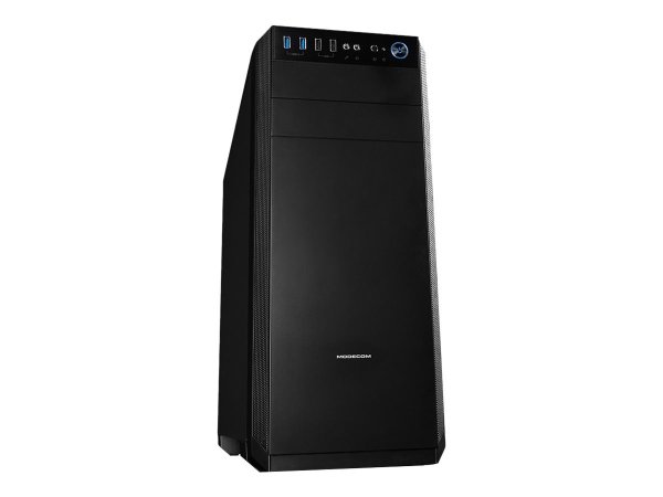 Modecom Oberon Pro LE Computer Case Midi Tower Black - Midi/minitower - ATX