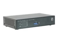 LevelOne FGP-1000 - Gigabit Ethernet (10/100/1000) - Full duplex - Supporto Power over Ethernet (PoE