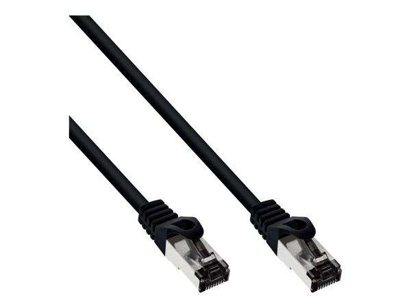 InLine Cavo patch S/FTP (PiMf) - Cat.8.1 - 2000MHz - Halogenfree - nero - 1,5m