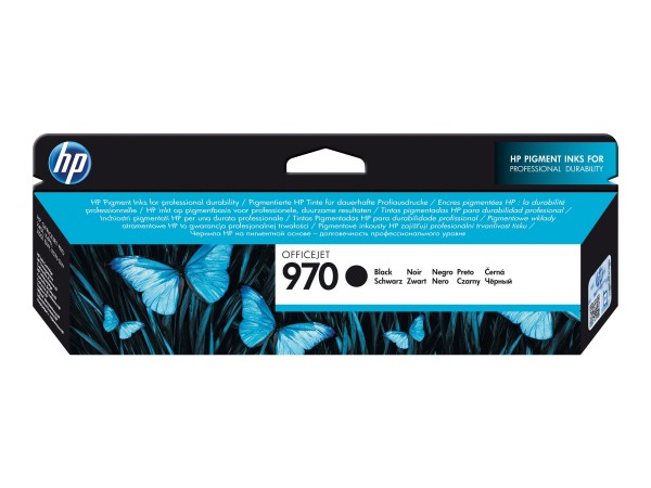HP Cartuccia originale inchiostro nero 970 - Resa standard - Inchiostro a base di pigmento - 56,5 ml