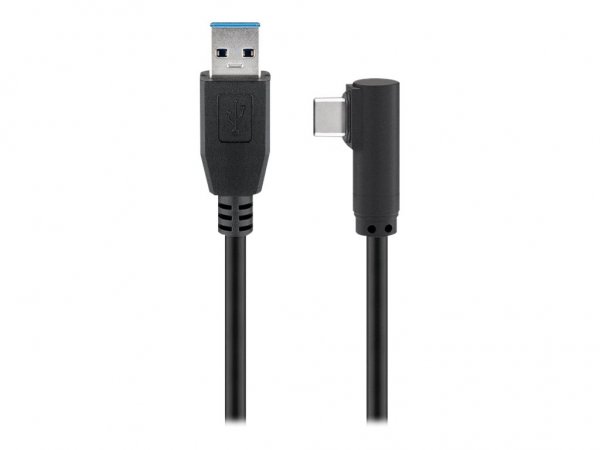 Goobay 66502 - 1,5 m - USB C - USB A - USB 3.2 Gen 1 (3.1 Gen 1) - 5 Gbit/s - Nero