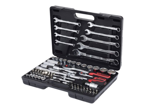 KS TOOLS 911.0682 - Set di bussole - 82 testina/e - Acciaio al cromo vanadio - 5,8 kg