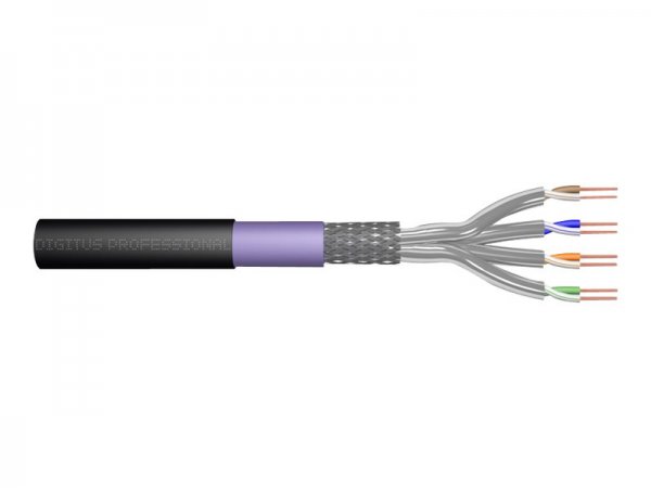 DIGITUS Cavo per installazione interrata CAT 7 S/FTP - 100 m - simplex - PE - 100 m - Cat7 - S/FTP (