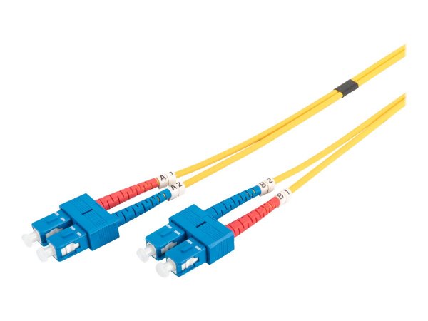 DIGITUS Cavo patch monomodale LWL - SC/SC - 1 m - I-VH - OS2 - SC - SC