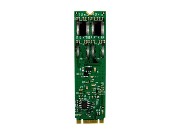 InLine Scheda di interfaccia da M.2 a 2x connettore seriale a 9 pin