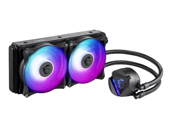 MSI MAG Coreliquid 240R V2 - Refrigeratore - 12 cm - 500 Giri/min - 2000 Giri/min - Nero