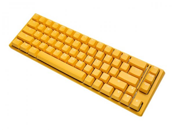 Ducky One 3 SF Yellow - 65% - Cablato - USB - Interruttore a chiave meccanica - LED RGB - Giallo