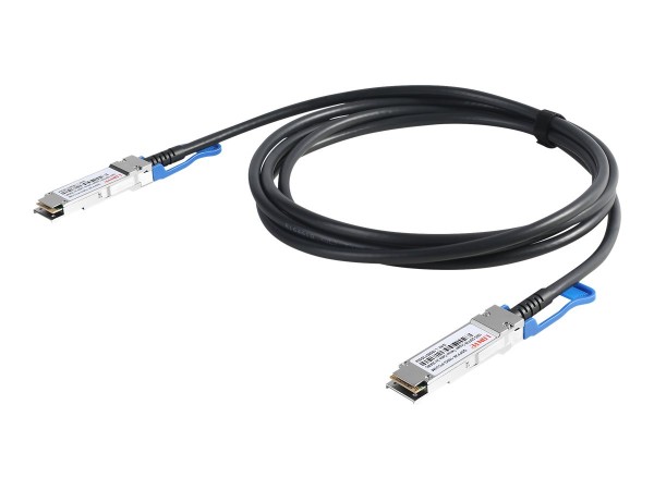 DIGITUS Cavo 100G QSFP28 DAC - 3m - 3 m - DAC - QSFP28 - QSFP28