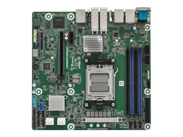ASRock Mainboard B650D4U3-2L2Q/BCM micro-ATX Sockel AM5 Single - Scheda madre - AMD Sockel AM5 (Ryze