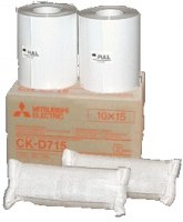 Mitsubishi CK-D715 - Bianco - 4" x 6" - 800 fogli - 152 x 102 mm