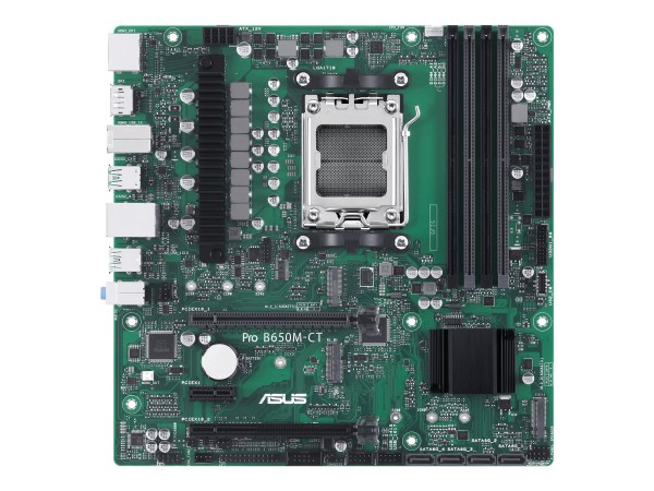 ASUS PRO B650M-CT-CSM - AMD - Socket AM5 - AMD Ryzen 7000 Series - Socket AM5 - DDR5-SDRAM - 128 GB
