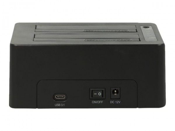 Delock 63957 - HDD - SSD - Serial ATA III - 2.5,3.5" - USB 3.2 Gen 2 (3.1 Gen 2) Type-C - 6 Gbit/s -