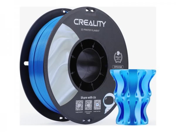Creality Filament PLA Silk Blau 1.75 mm 1 kg